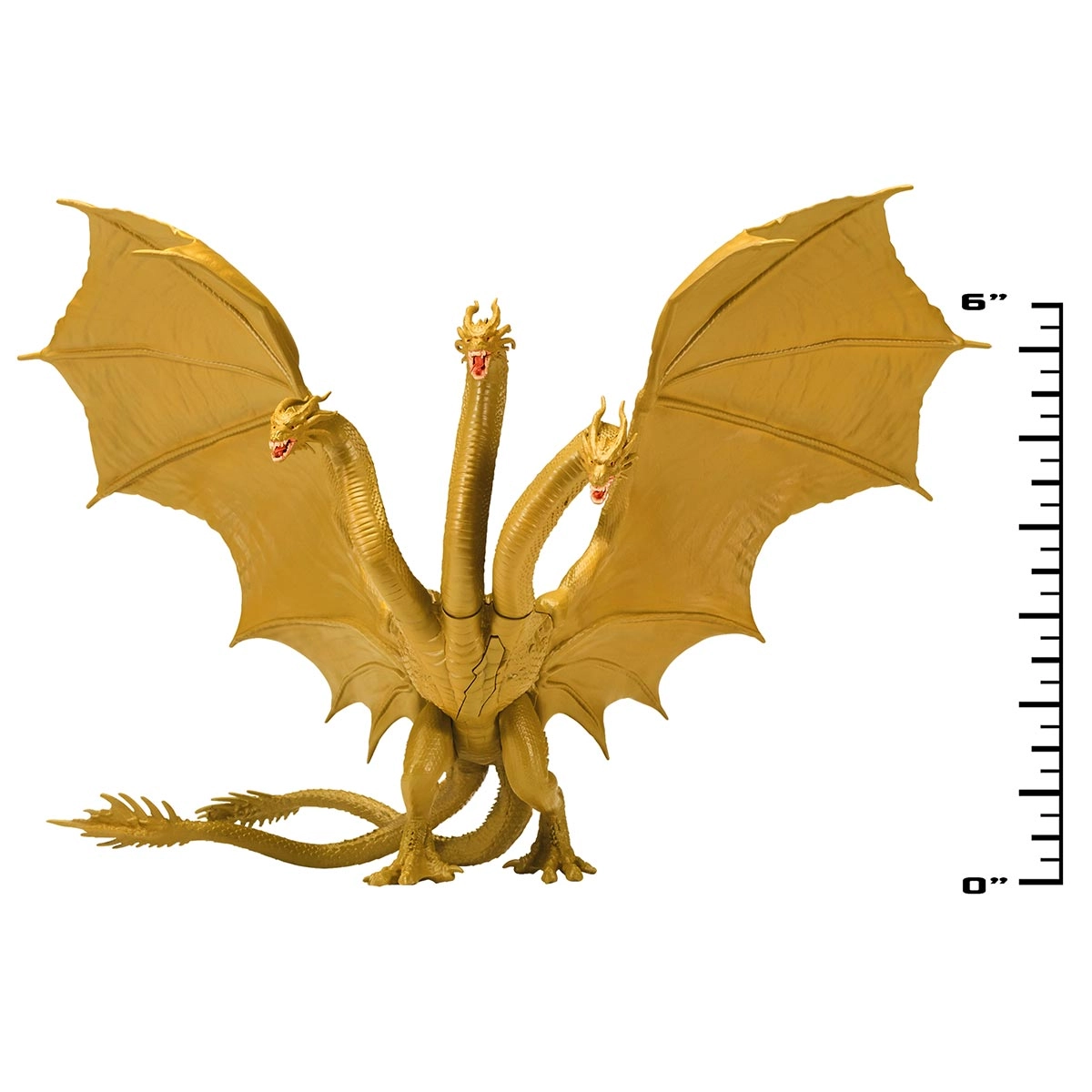 Boneco King Ghidorah de 15 cm - Godzilla, O Rei dos Monstros
