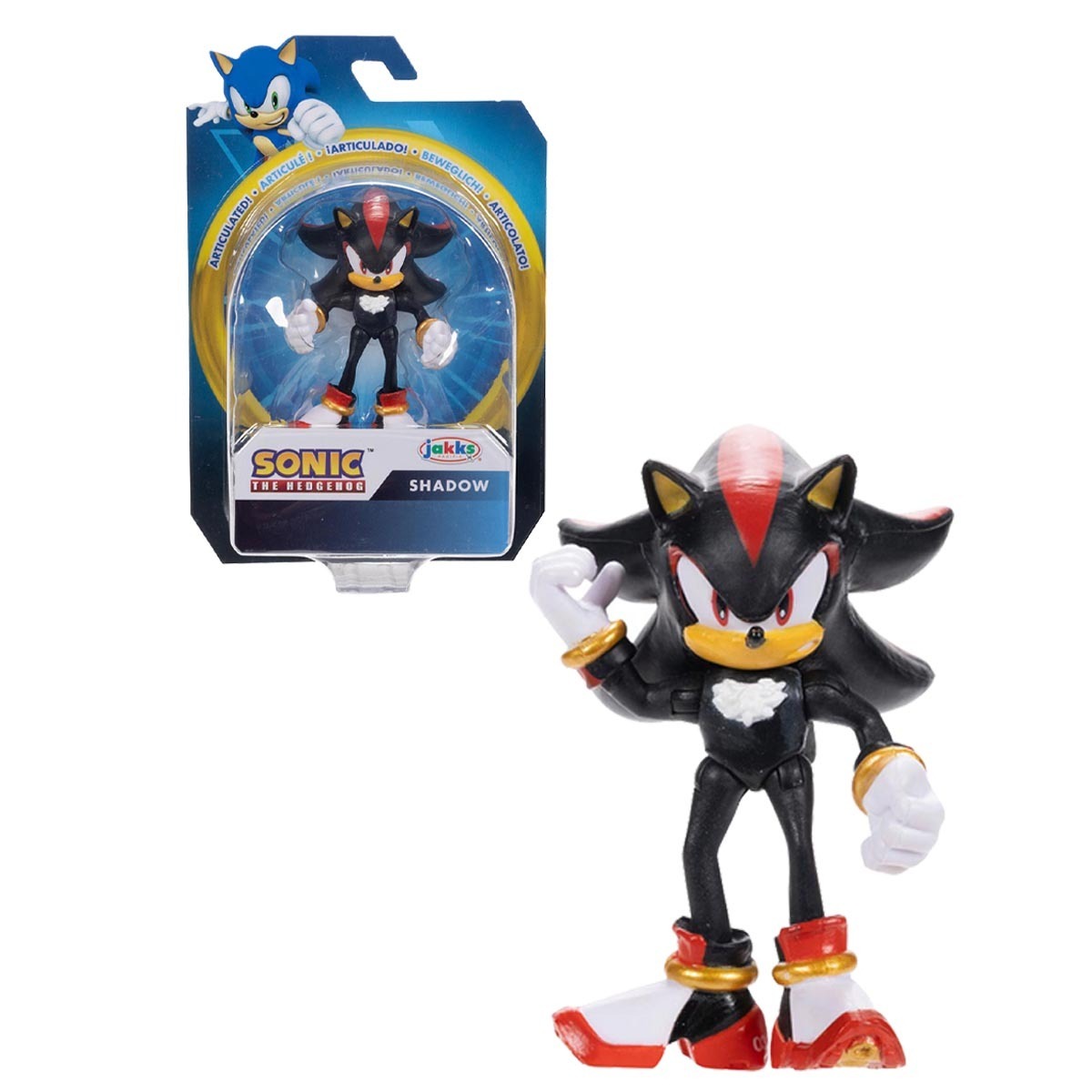 Boneco Shadow Moderno de 6cm - Sonic