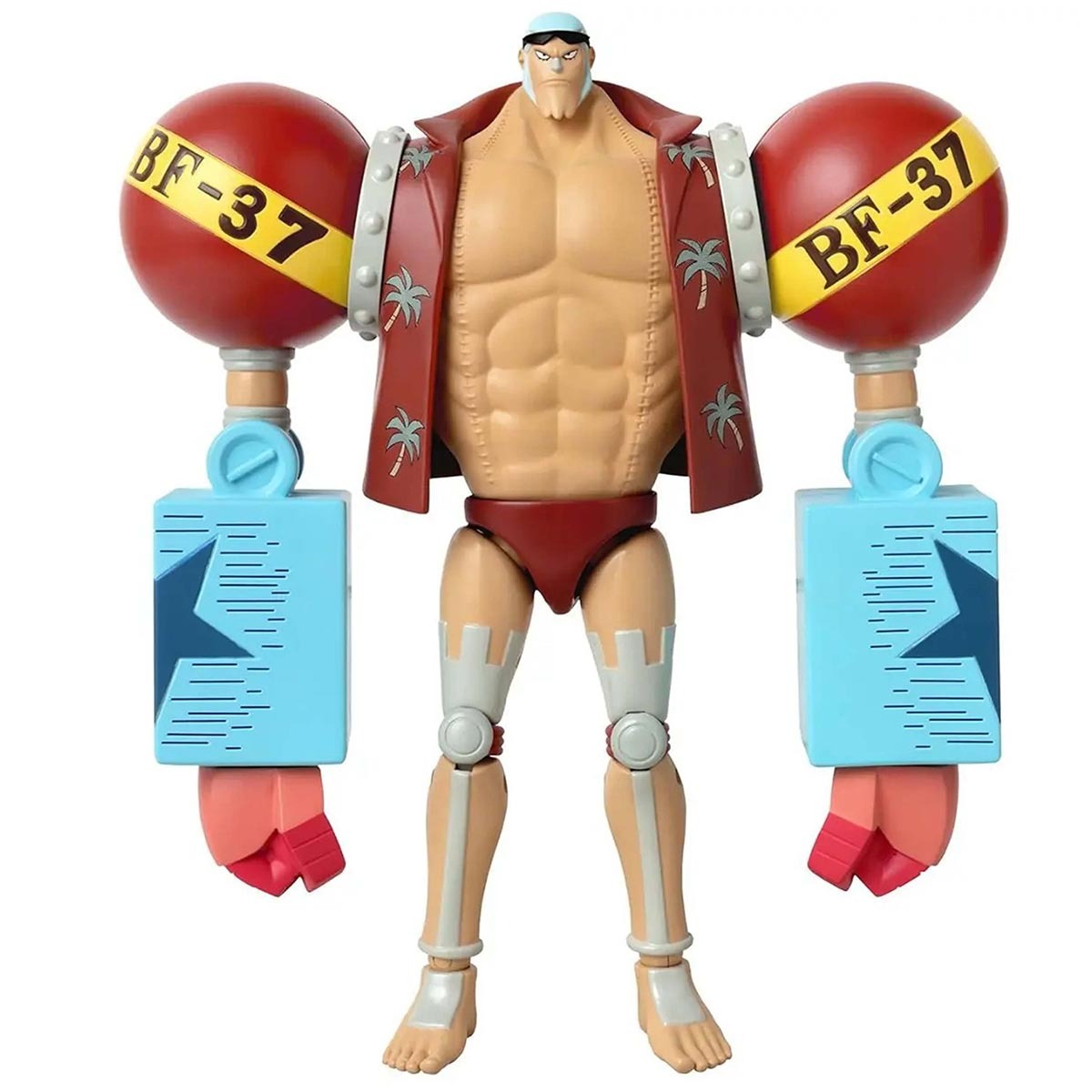 Boneco Franky de 16cm com Acessórios - One Piece