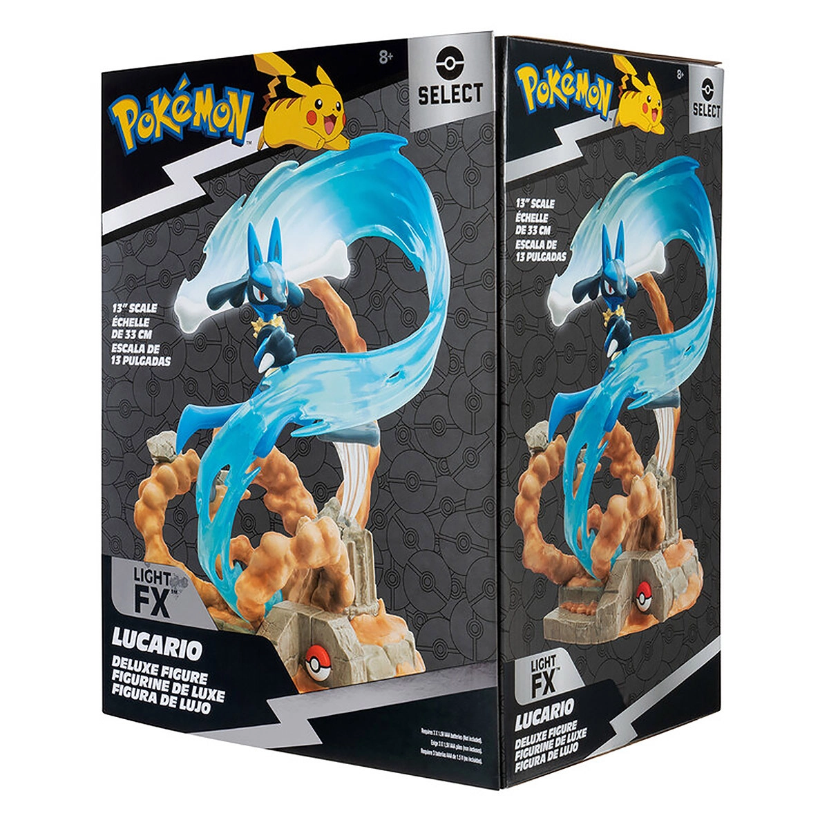 Pokemon - Figura De Luxo Do Lucario De 33Cm