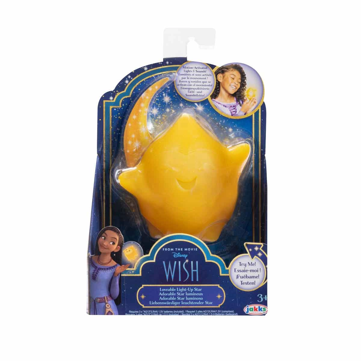 Estrela Dos Desejos Com Luz E Som - Wish