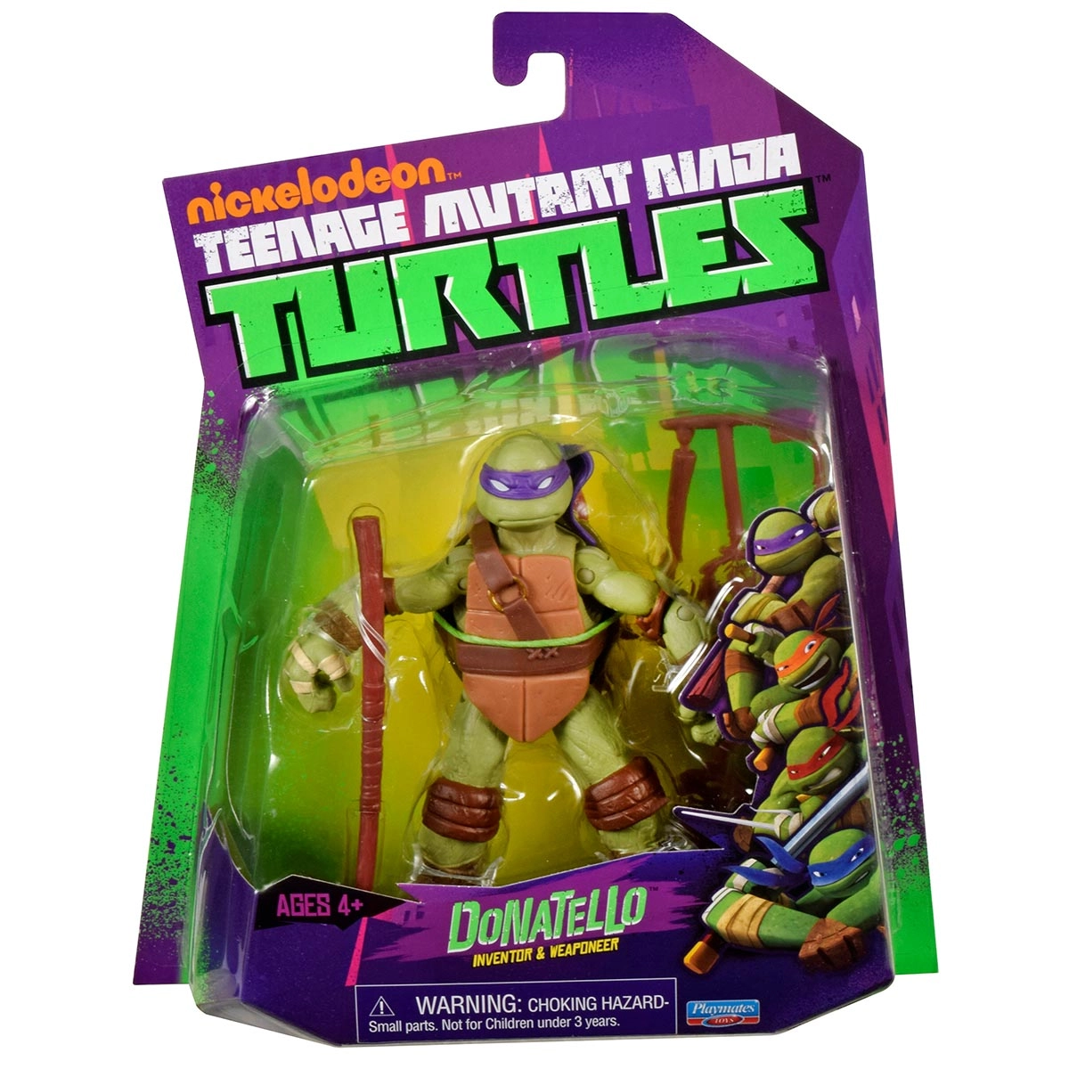 As Tartarugas Ninja Boneco Classico Donatello C/ Acessorios