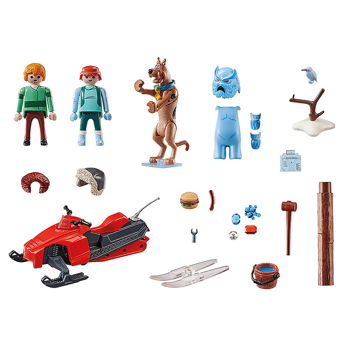 Playmobil - Aventura Com O Fantasma Da Neve - Scooby-Doo! - 70706 Playmobil - Aventura Com O Fantasma Da Neve - Scooby-Doo! - 70706