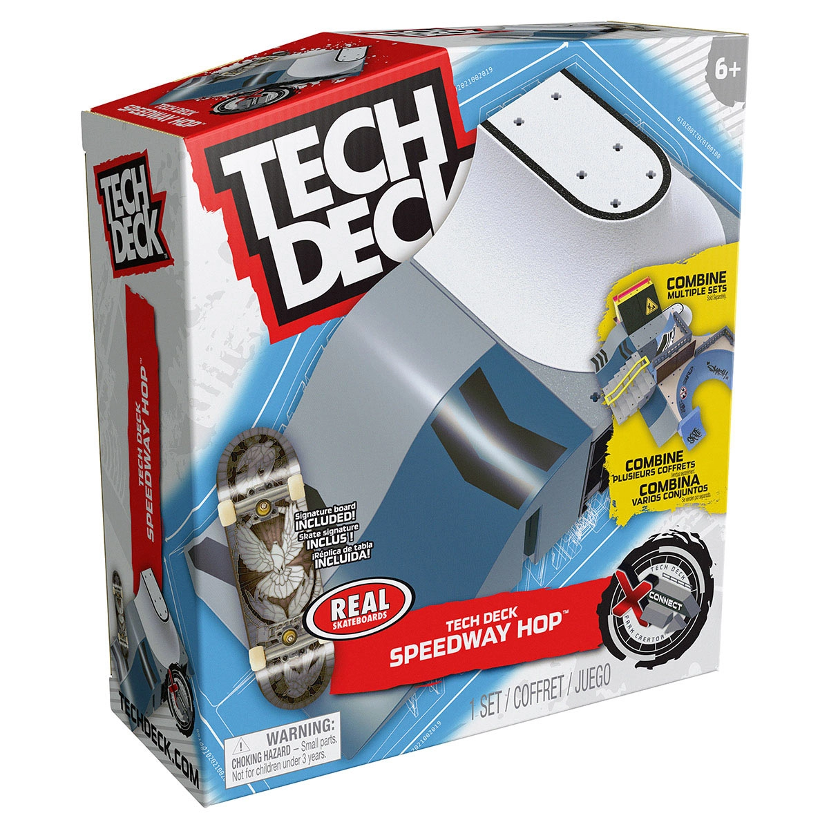 Pista Speedway Hop + Skate De Dedo Real - Tech Deck