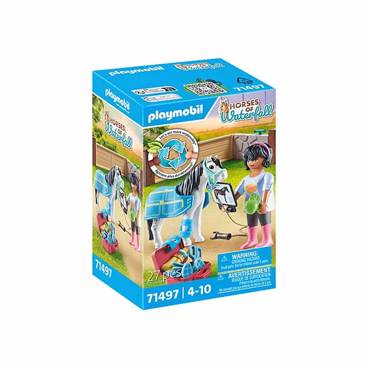 Terapeuta De Cavalos - Playmobil Horses Of Waterfall 71497 Terapeuta De Cavalos - Playmobil Horses Of Waterfall 71497