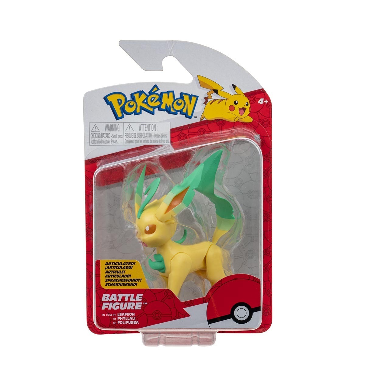 Boneco De Batalha Leafeon - Pokémon