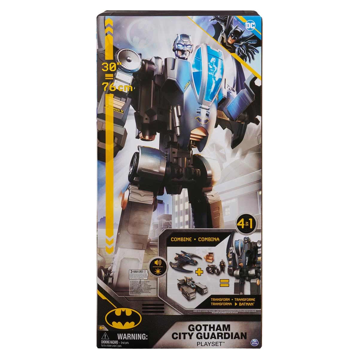 Batman - Playset Guardiao De Gotham City 4 Em 1