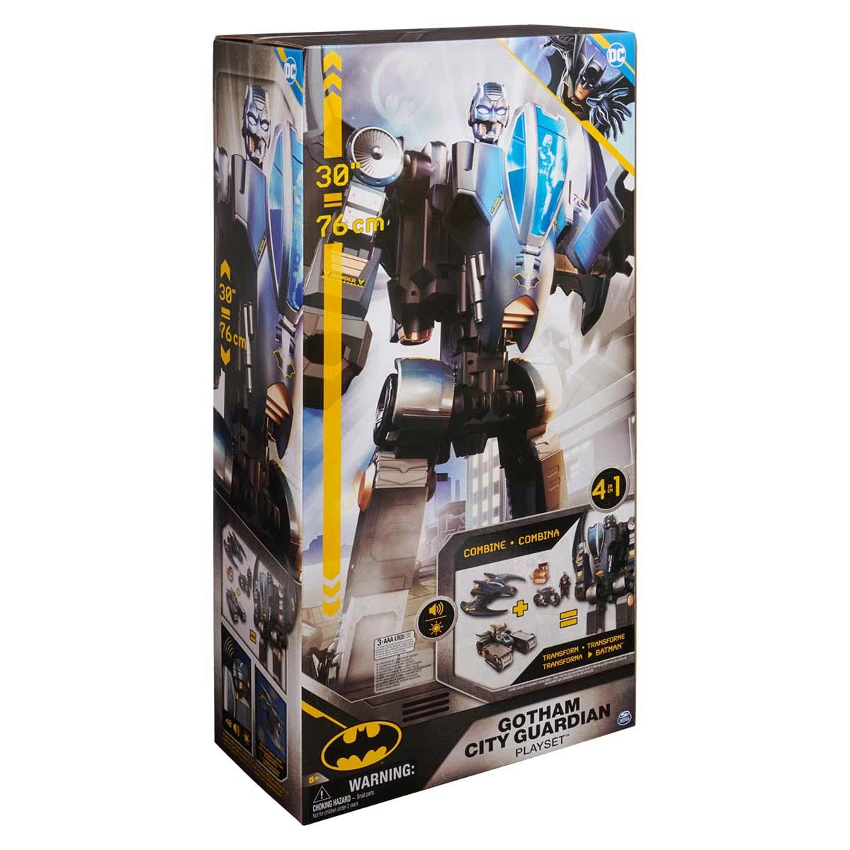 Batman - Playset Guardiao De Gotham City 4 Em 1