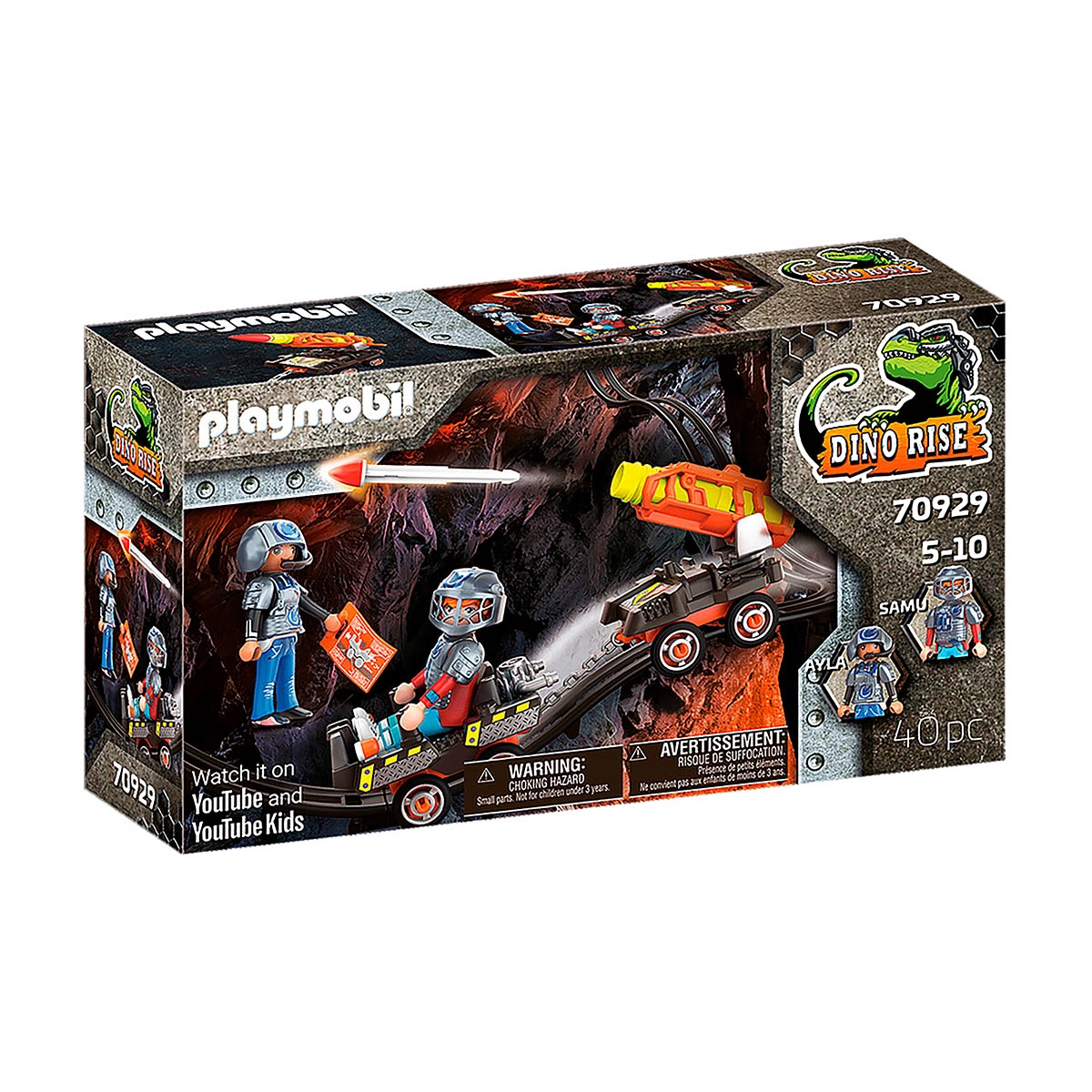 Playmobil - Dino Mini Míssil - Dino Rise - 70929 Playmobil - Dino Mini Míssil - Dino Rise - 70929