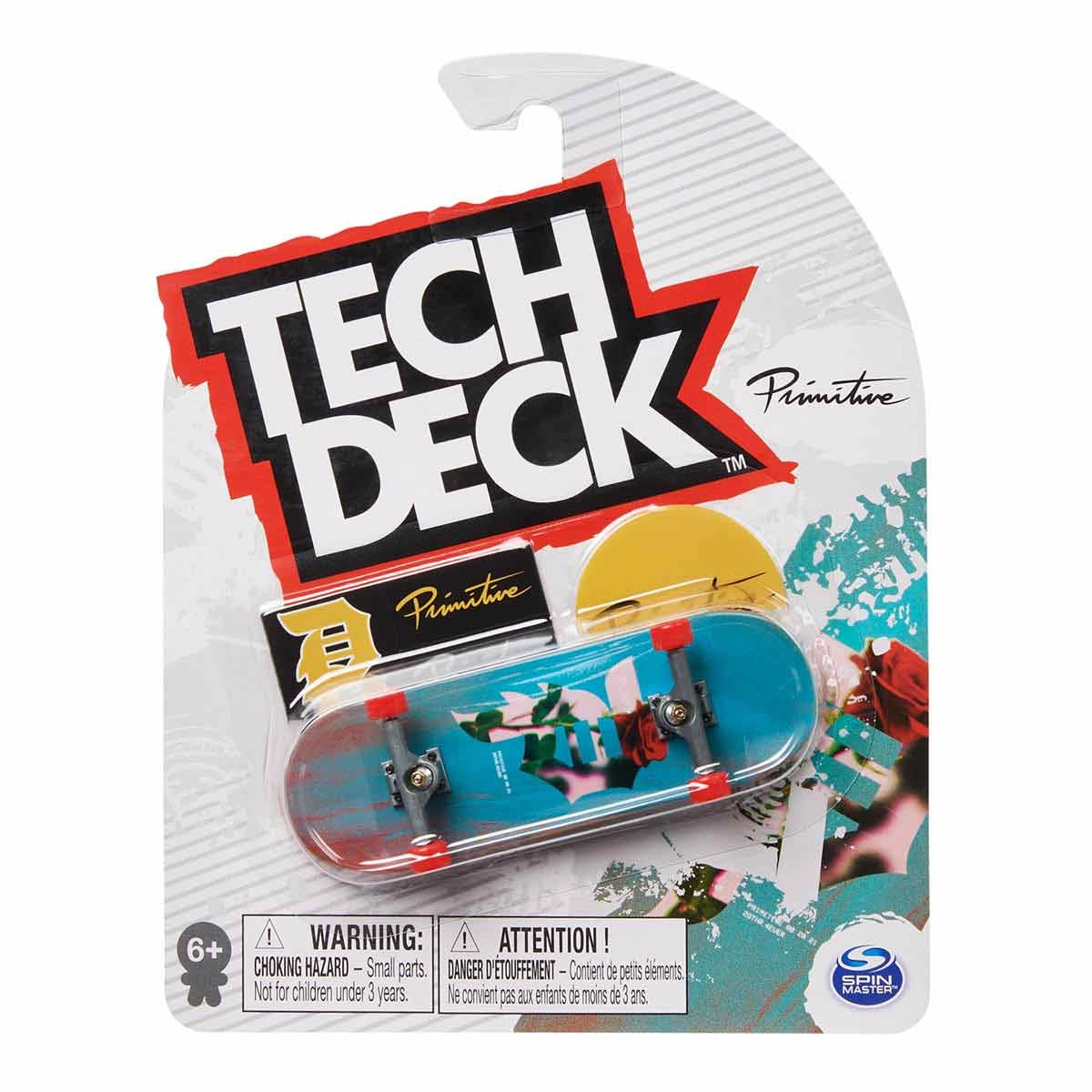 Skate De Dedo 96Mm - Primitive Flor - Tech Deck