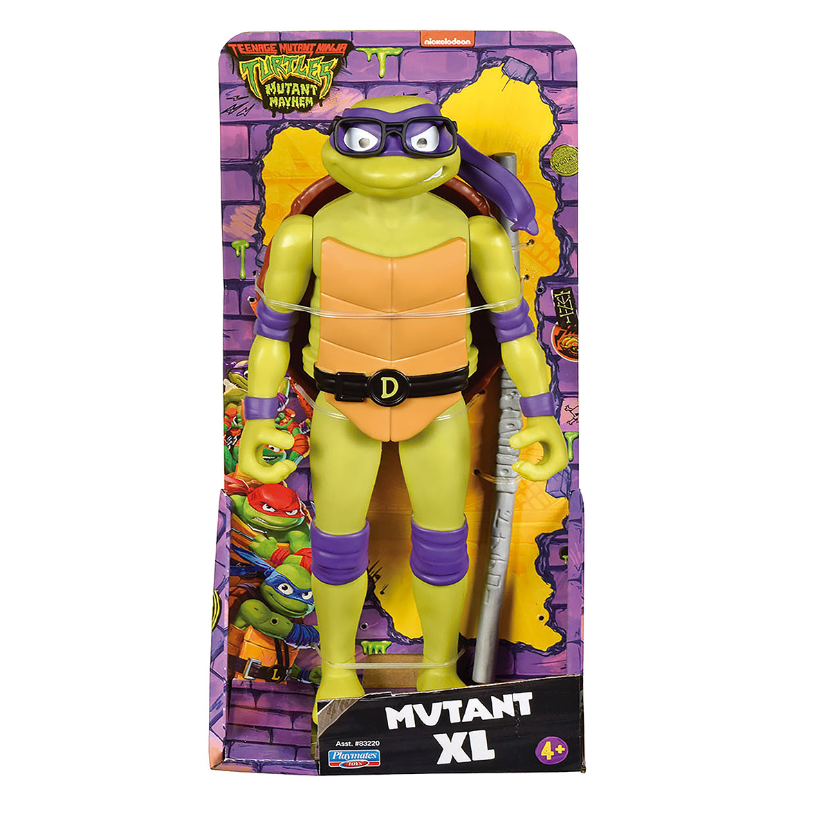 As Tartarugas Ninja - Boneco Xl Donatello De 23Cm Do Filme