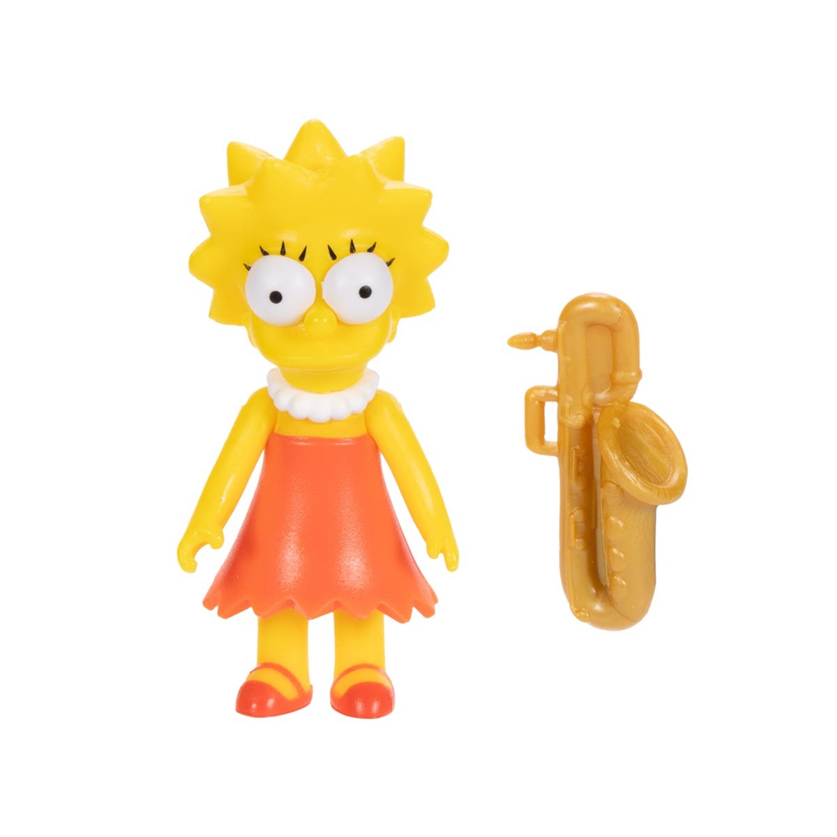 Boneca Articulada Lisa De 5Cm Com Saxofone - Os Simpsons