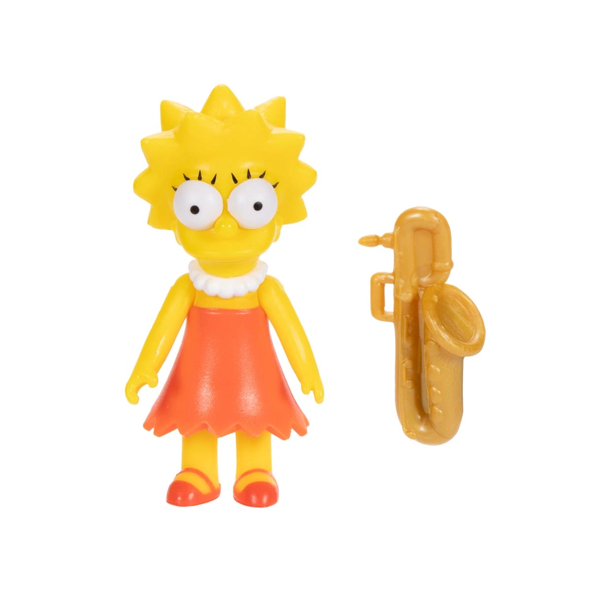Boneca Articulada Lisa De 5Cm Com Saxofone - Os Simpsons