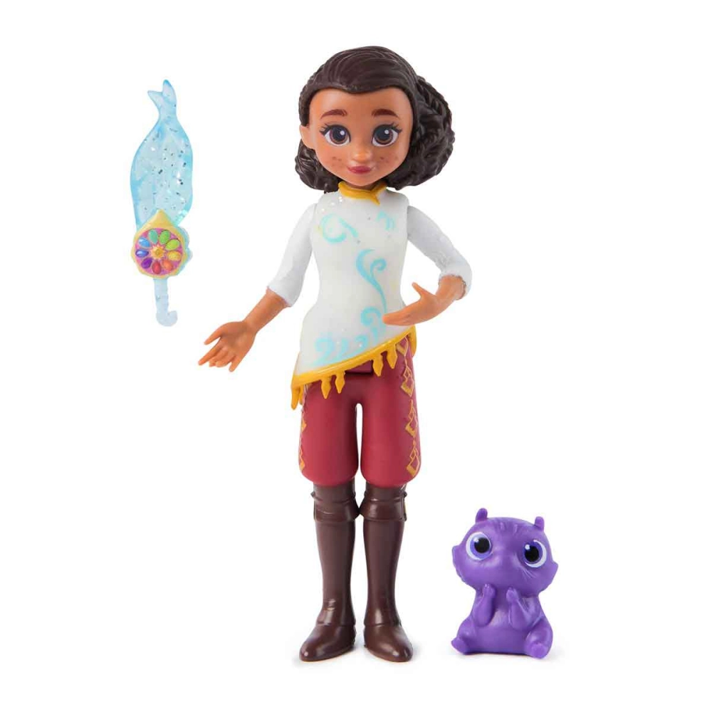 Boneca Ellian De 8Cm Com Acessorios - Enfeiticados