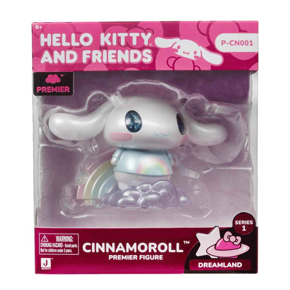 Boneca Premium Cinnamoroll De 10Cm - Hello Kitty