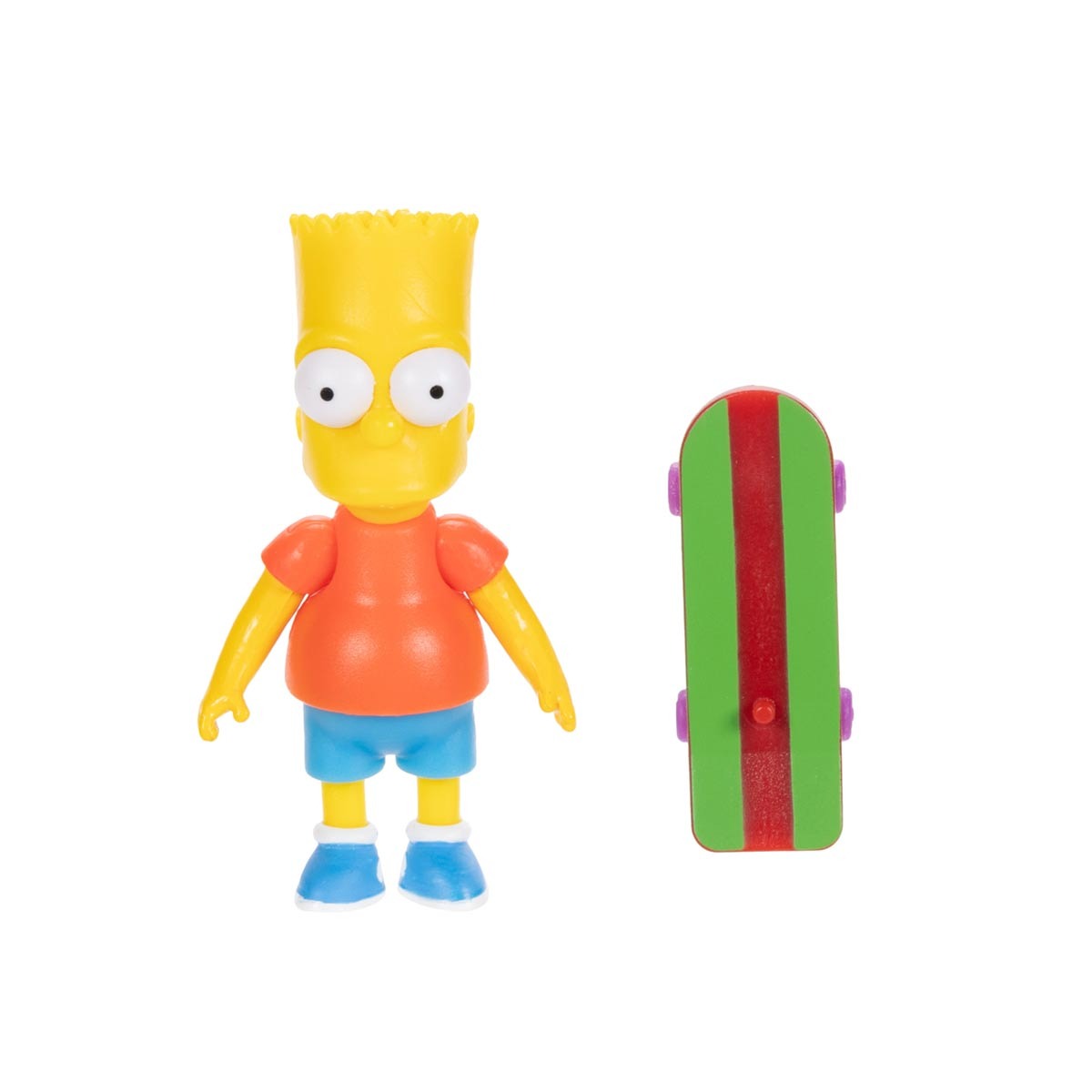 Boneco Articulado Bart De 5Cm Com Skate - Os Simpsons