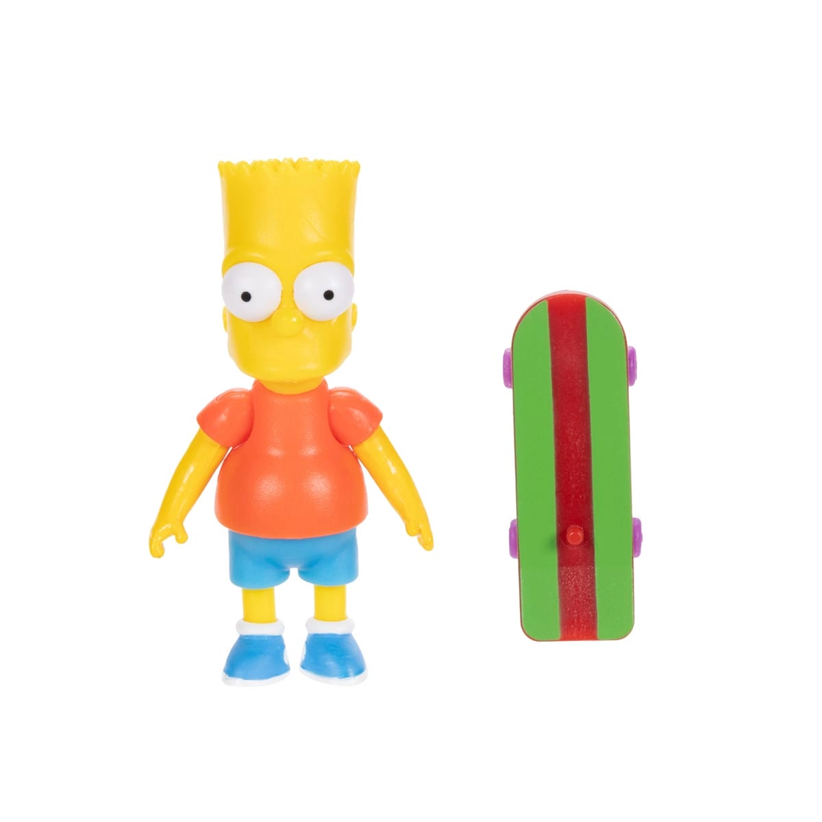 Boneco Articulado Bart De 5Cm Com Skate - Os Simpsons