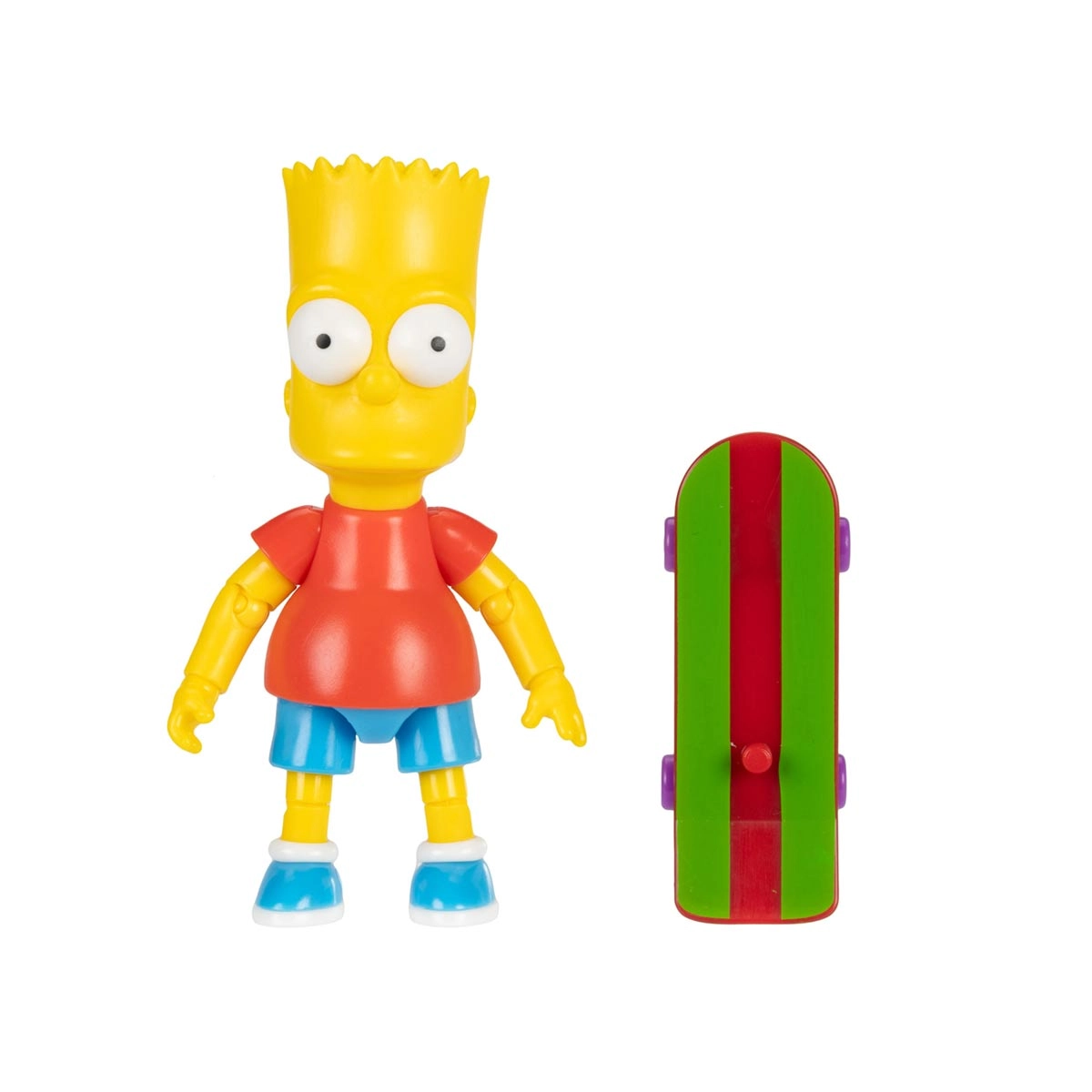 Boneco Bart De 9Cm Com Skate - Os Simpsons
