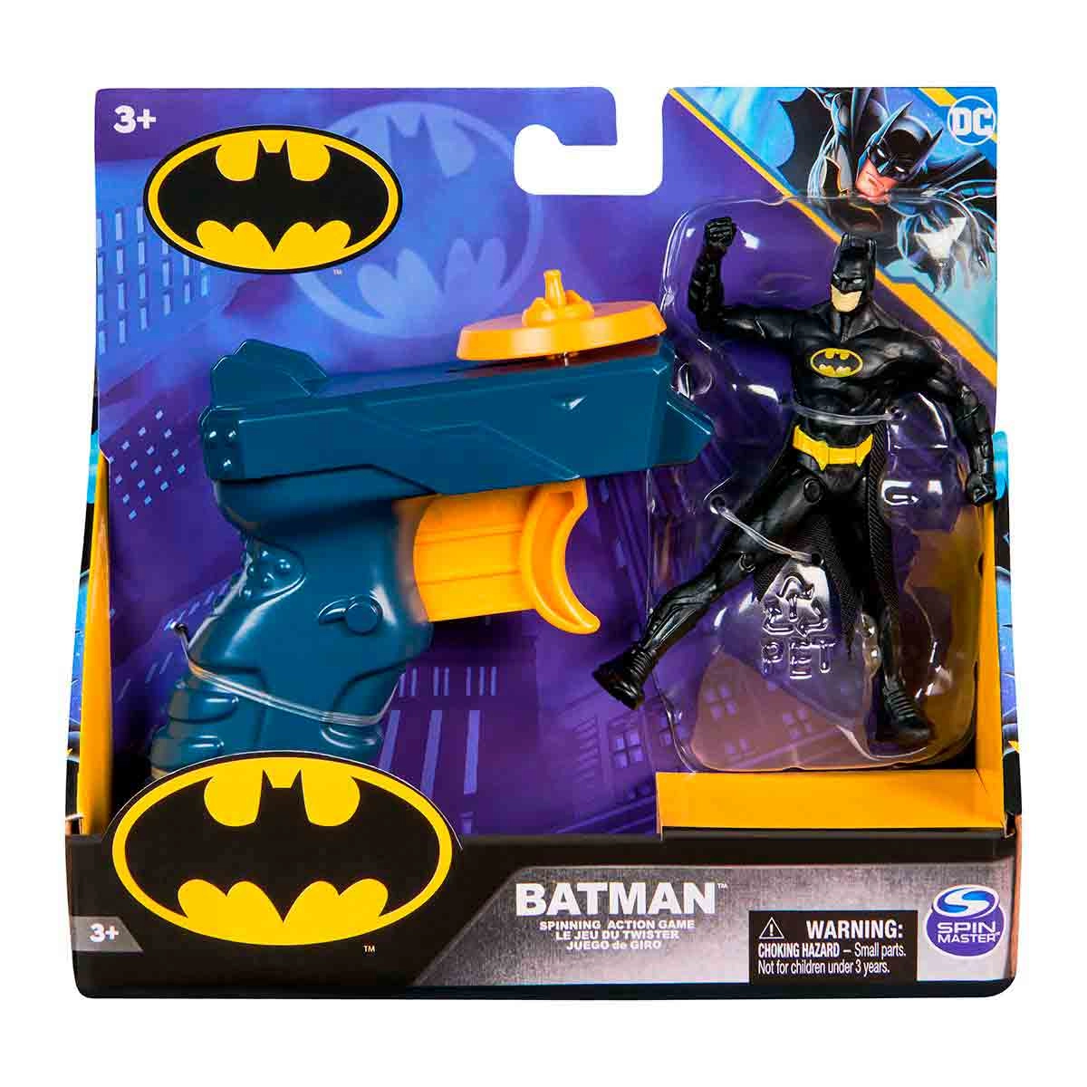 Boneco Batman De 9Cm Ataque Giratorio - Batman