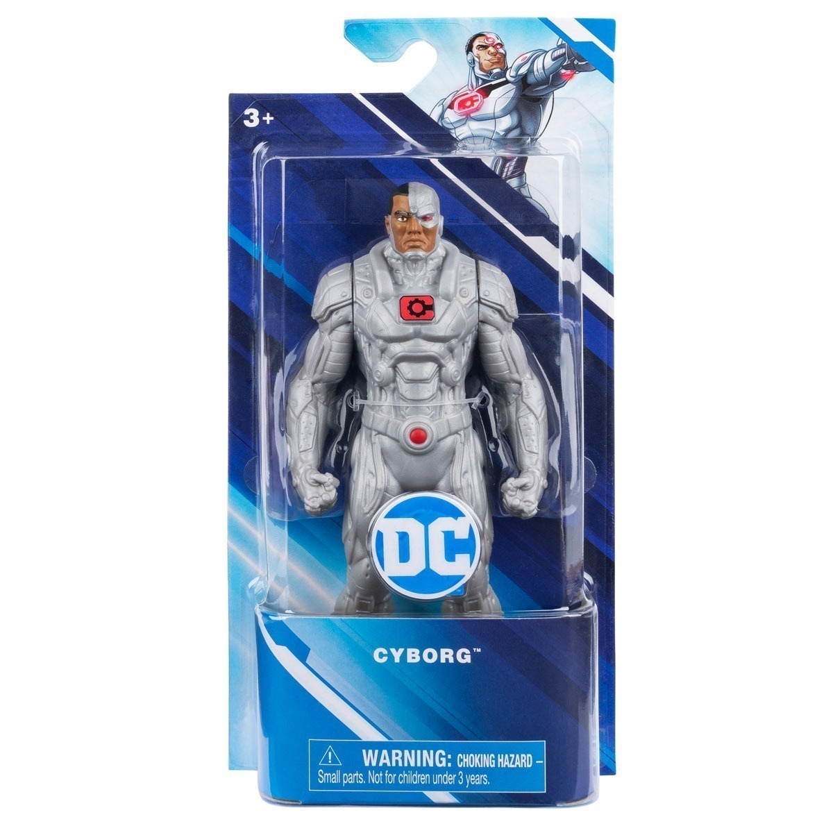 Boneco Cyborg De 15Cm - Dc