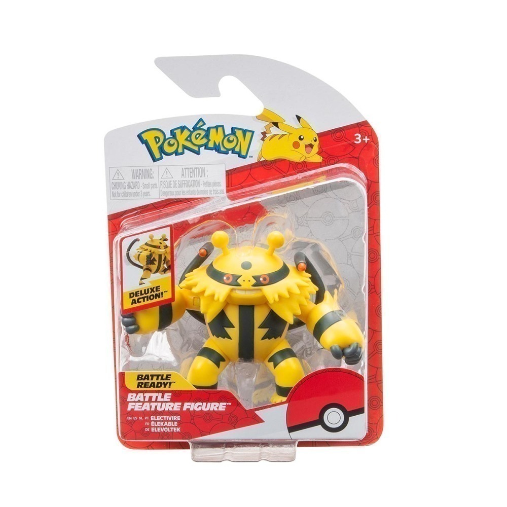 Boneco de Batalha Electivire de 8cm - Pokemon