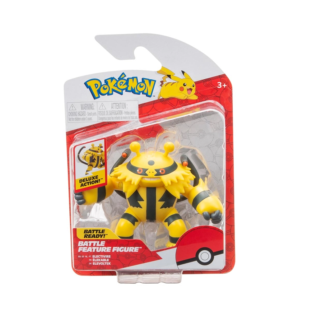 Boneco de Batalha Electivire de 8cm - Pokemon