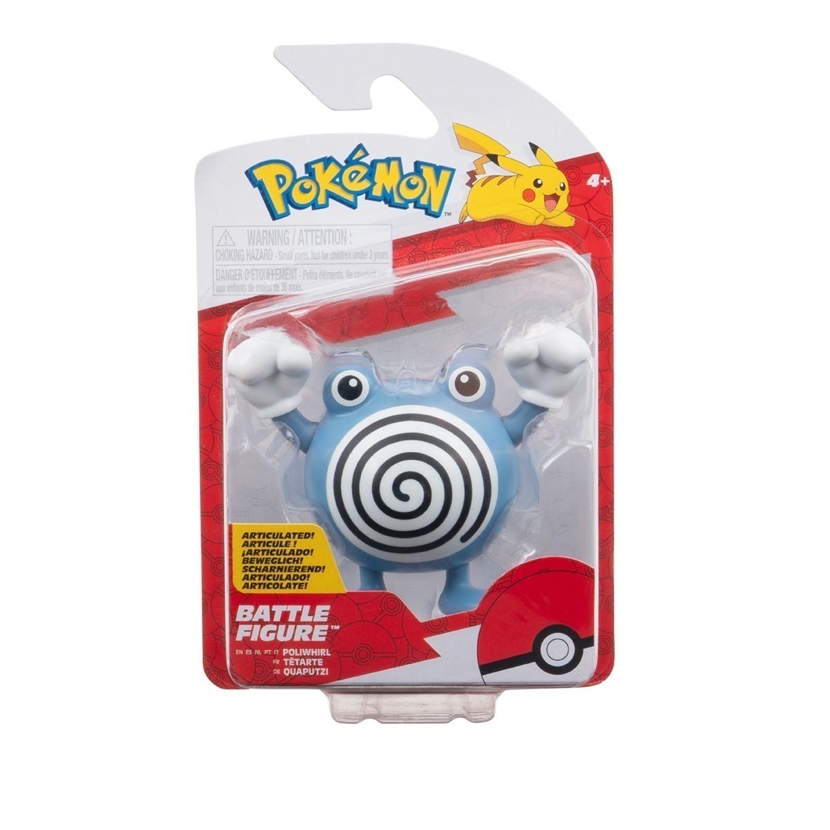 Boneco De Batalha Poliwhirl - Pokemon