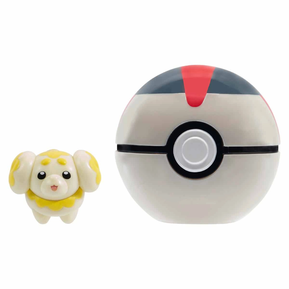 Boneco Fidough Com Pokebola Timer - Pokemon
