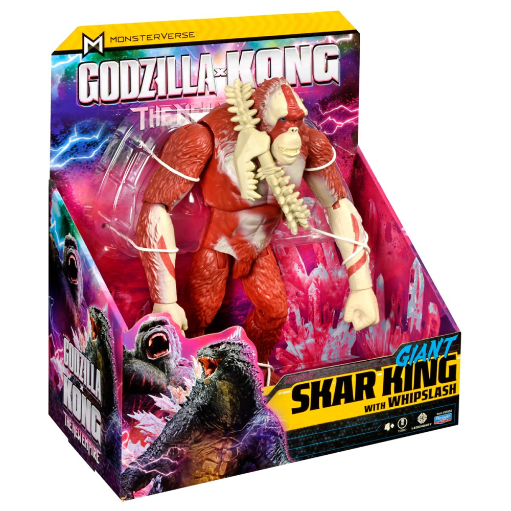 Boneco Gigante Skar King Com Whiplash De 27Cm - Godzilla