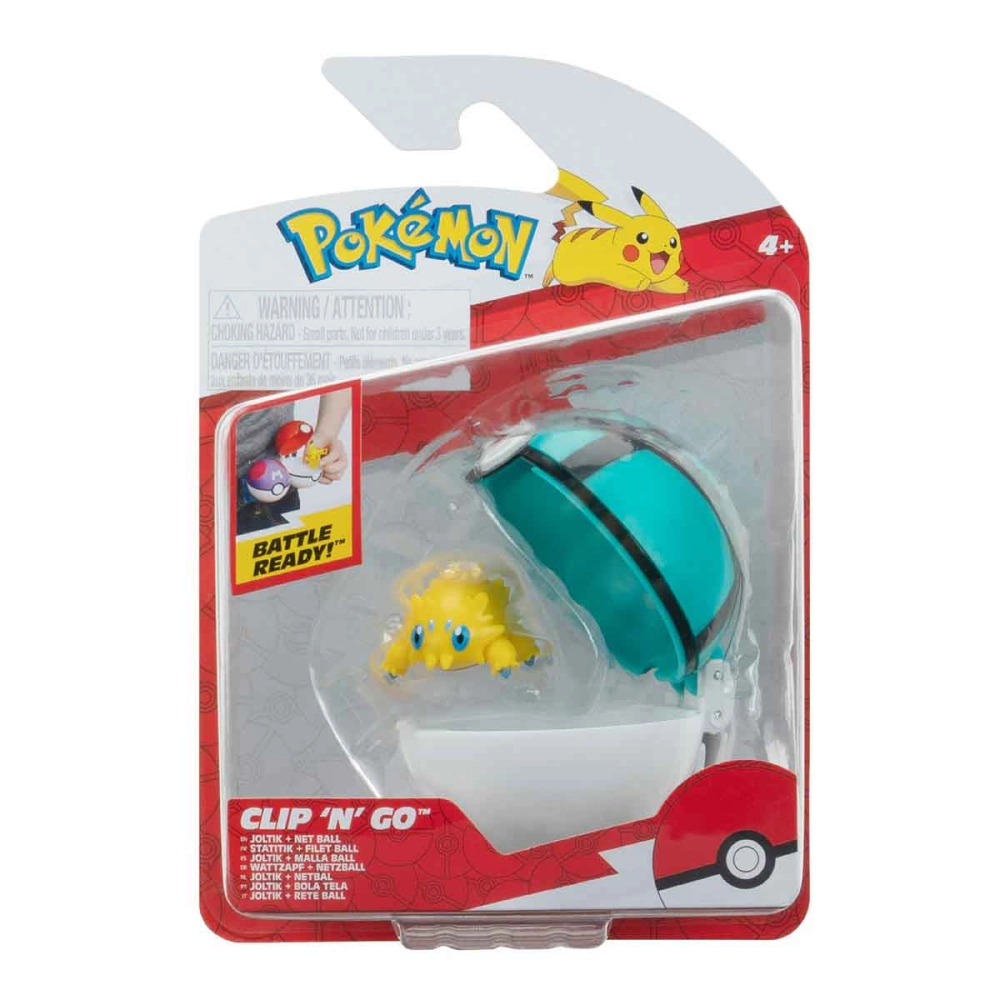 Boneco Joltik Com Pokebola Net - Pokemon