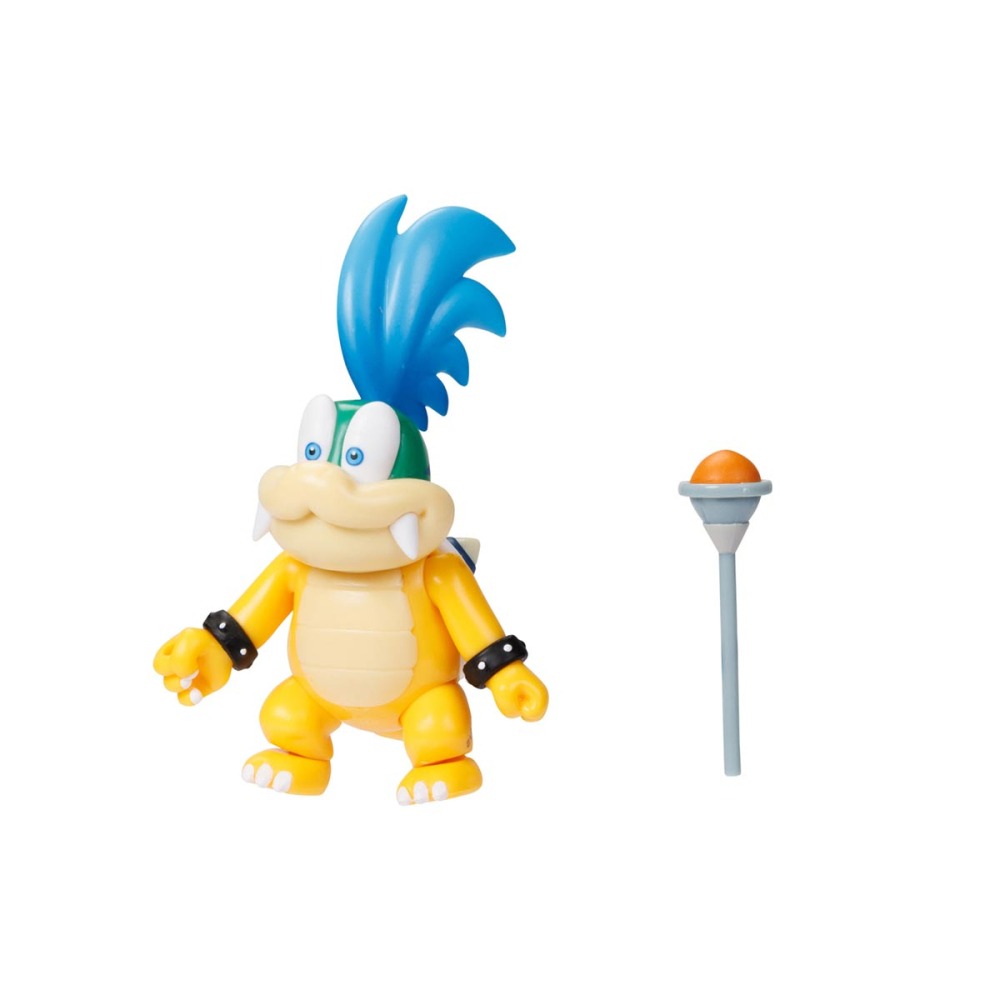 Boneco Larry De 9Cm Com Varinha Magica - Super Mario