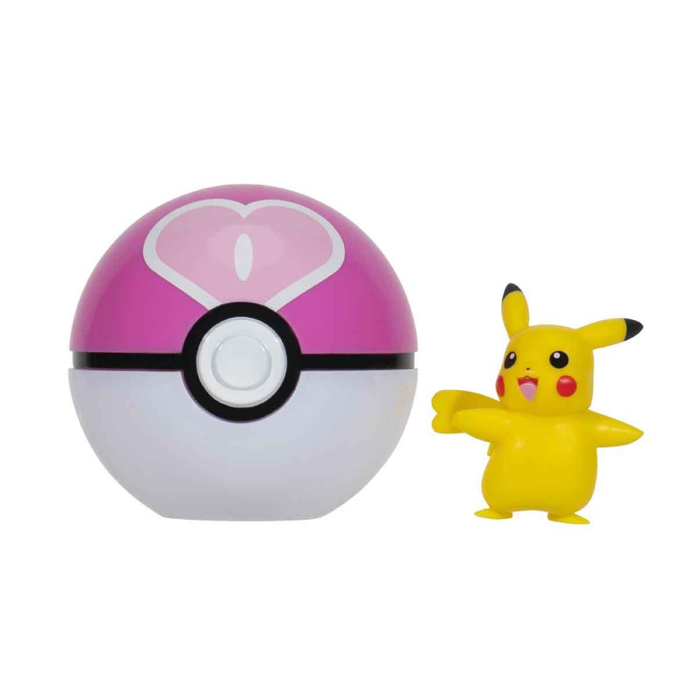 Boneco Pikachu Com Love Ball - Pokemon