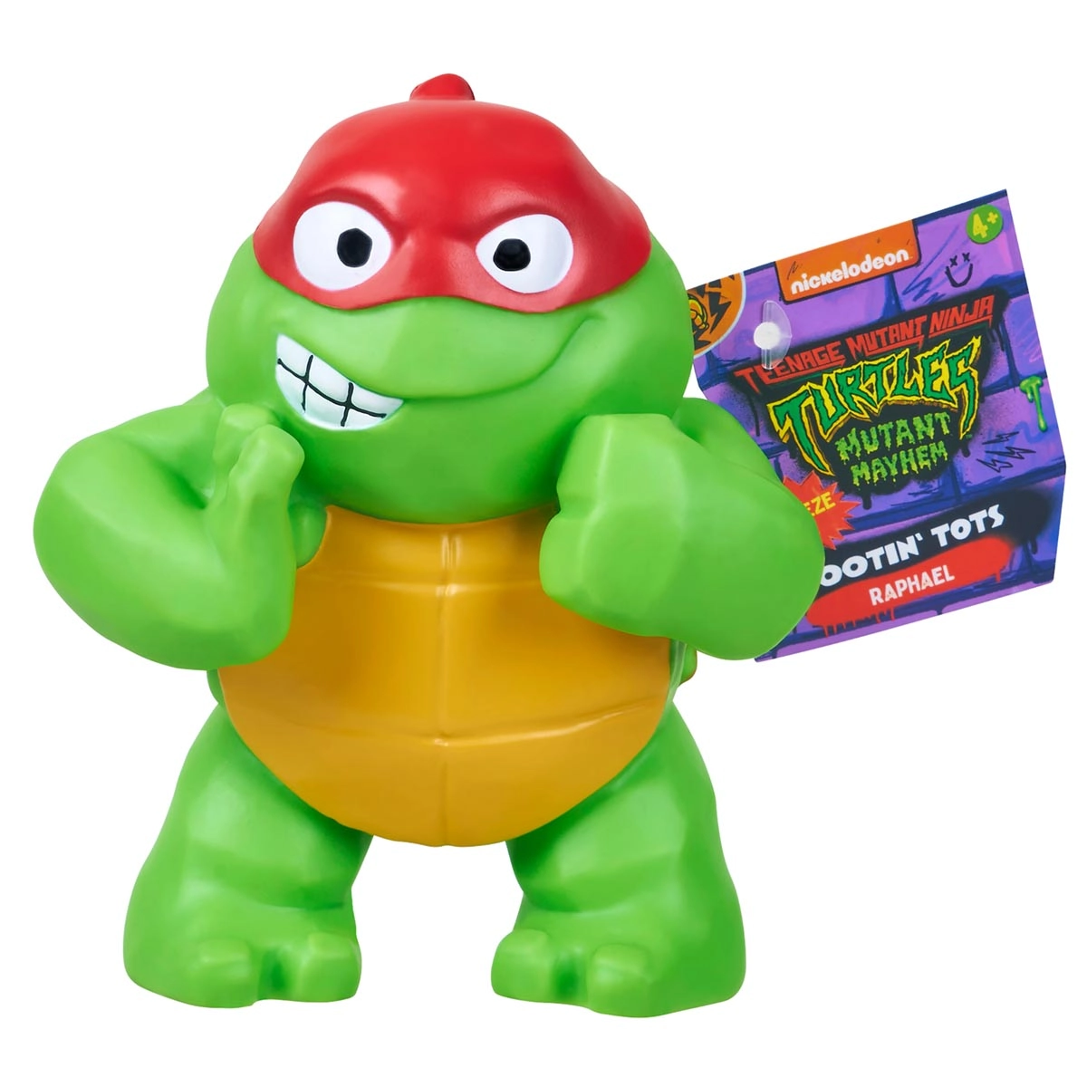 Boneco Raphael Tootin' Turtle Tots - As Tartarugas Ninja