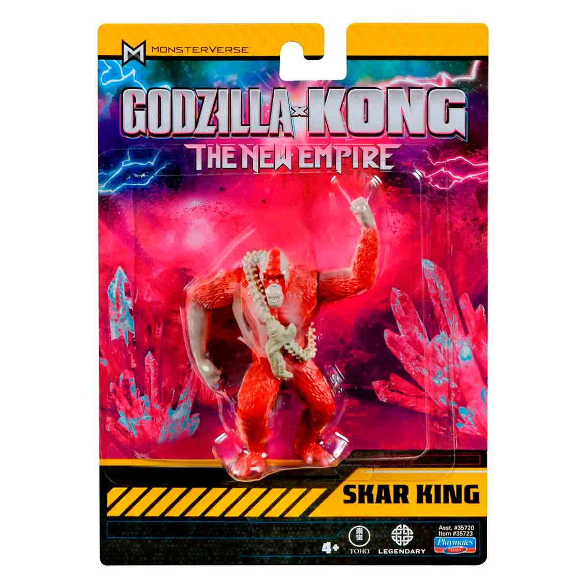 Boneco Skar King De 7 Cm - Godzilla Vs Kong