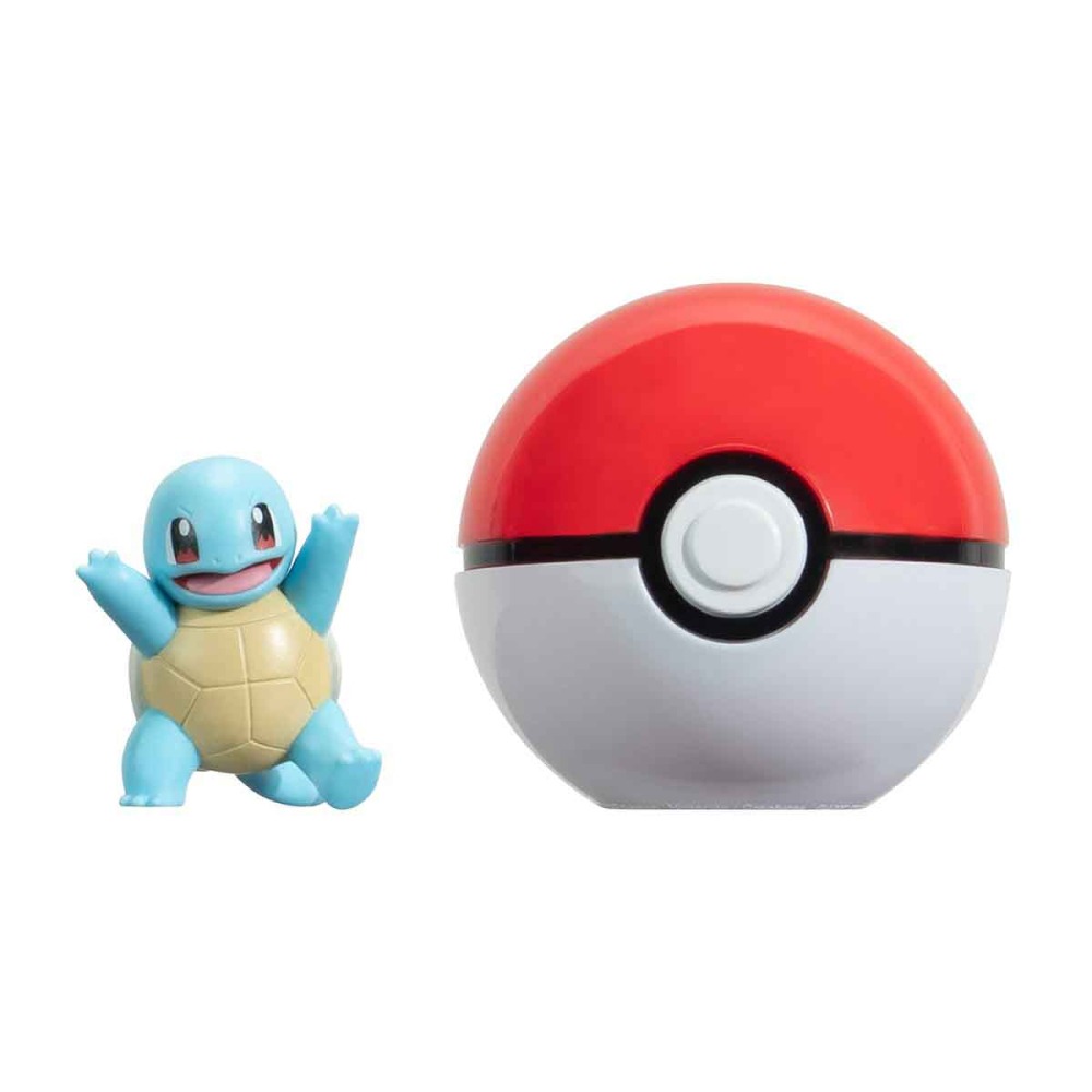 Boneco Squirtle Com Pokebola - Pokemon