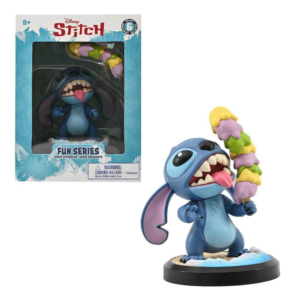 Boneco Stitch Comilao De 6Cm - Yume Hero Box