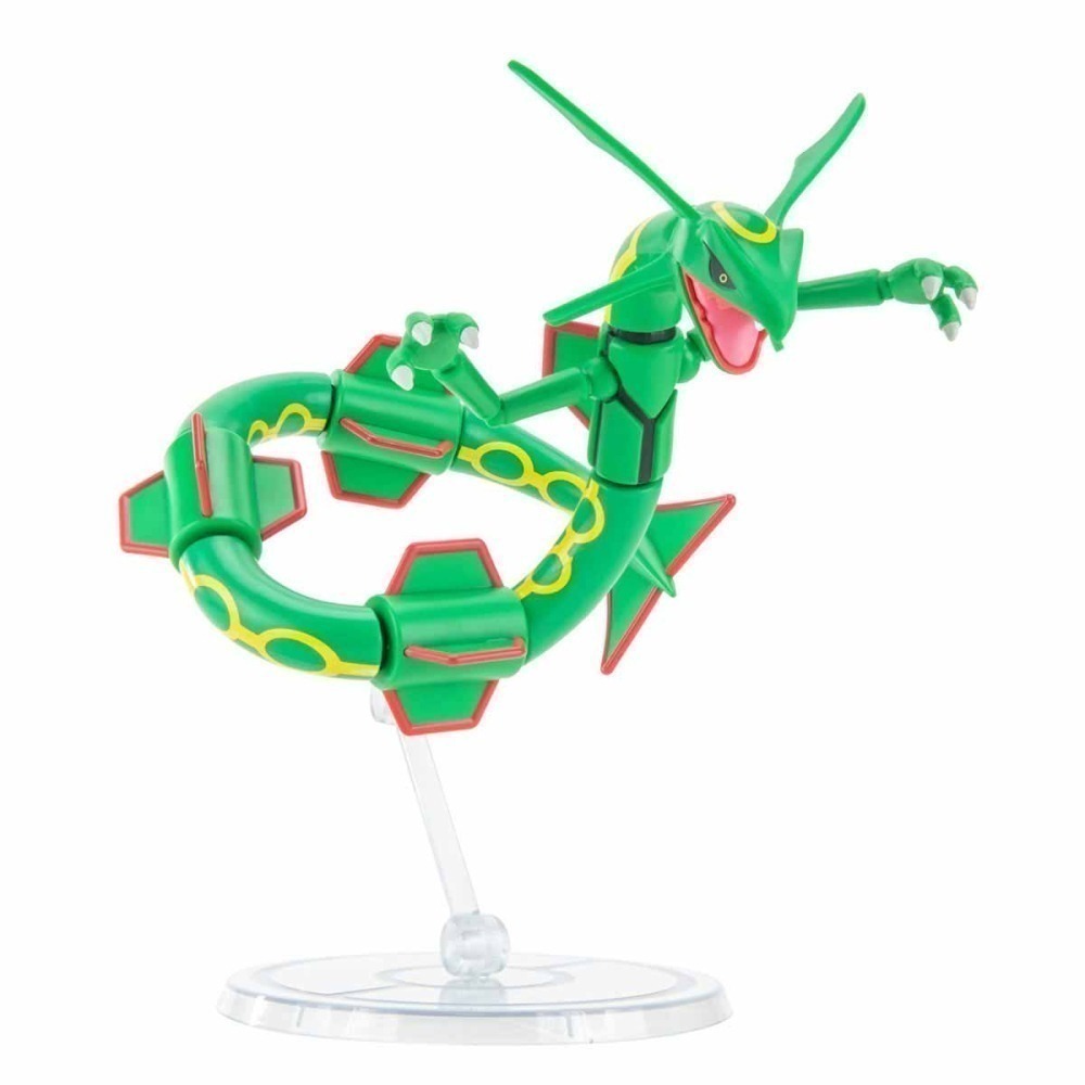 Boneco Super Articulado Rayquaza De 15Cm - Pokemon