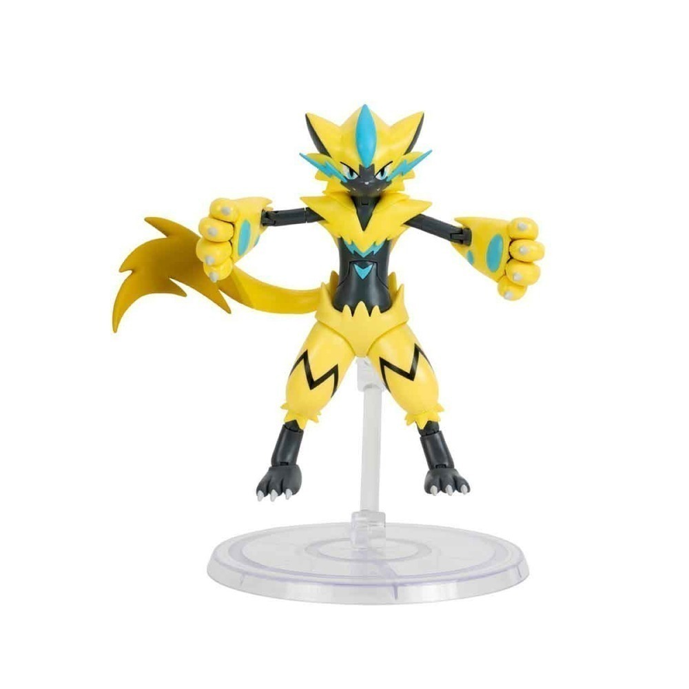 Boneco Super Articulado Zeraora De 15Cm - Pokemon