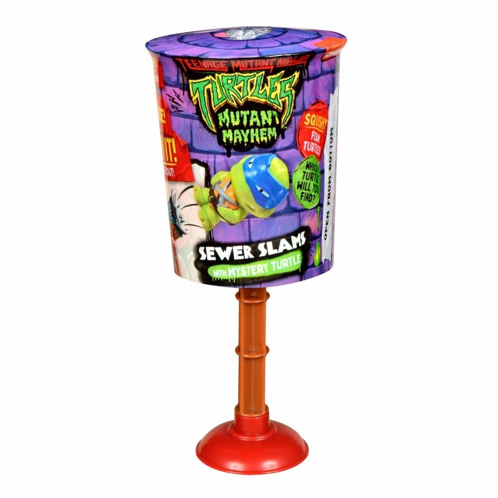 1 Boneco Tartaruga Surpresa - As Tartarugas Ninja