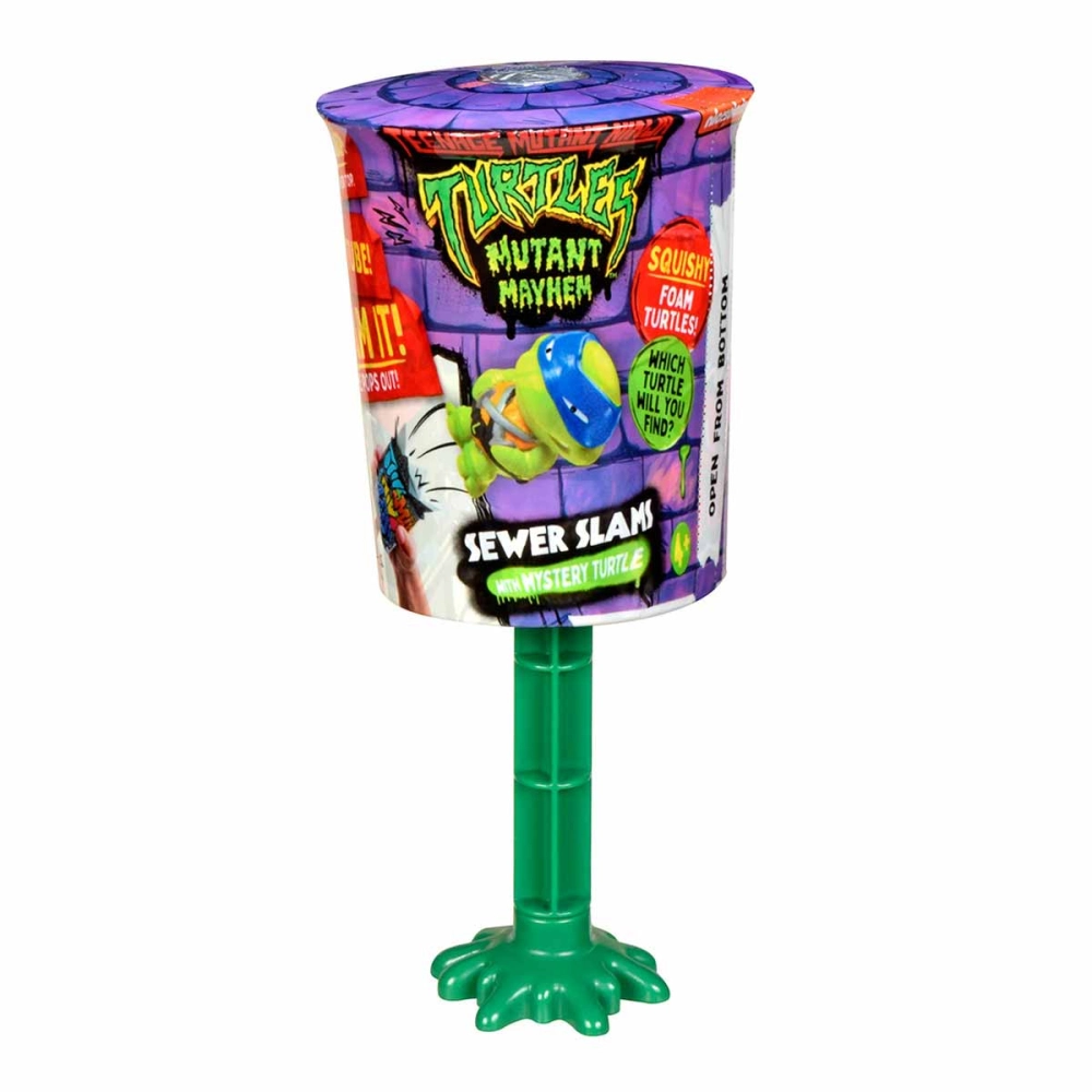 1 Boneco Tartaruga Surpresa - As Tartarugas Ninja