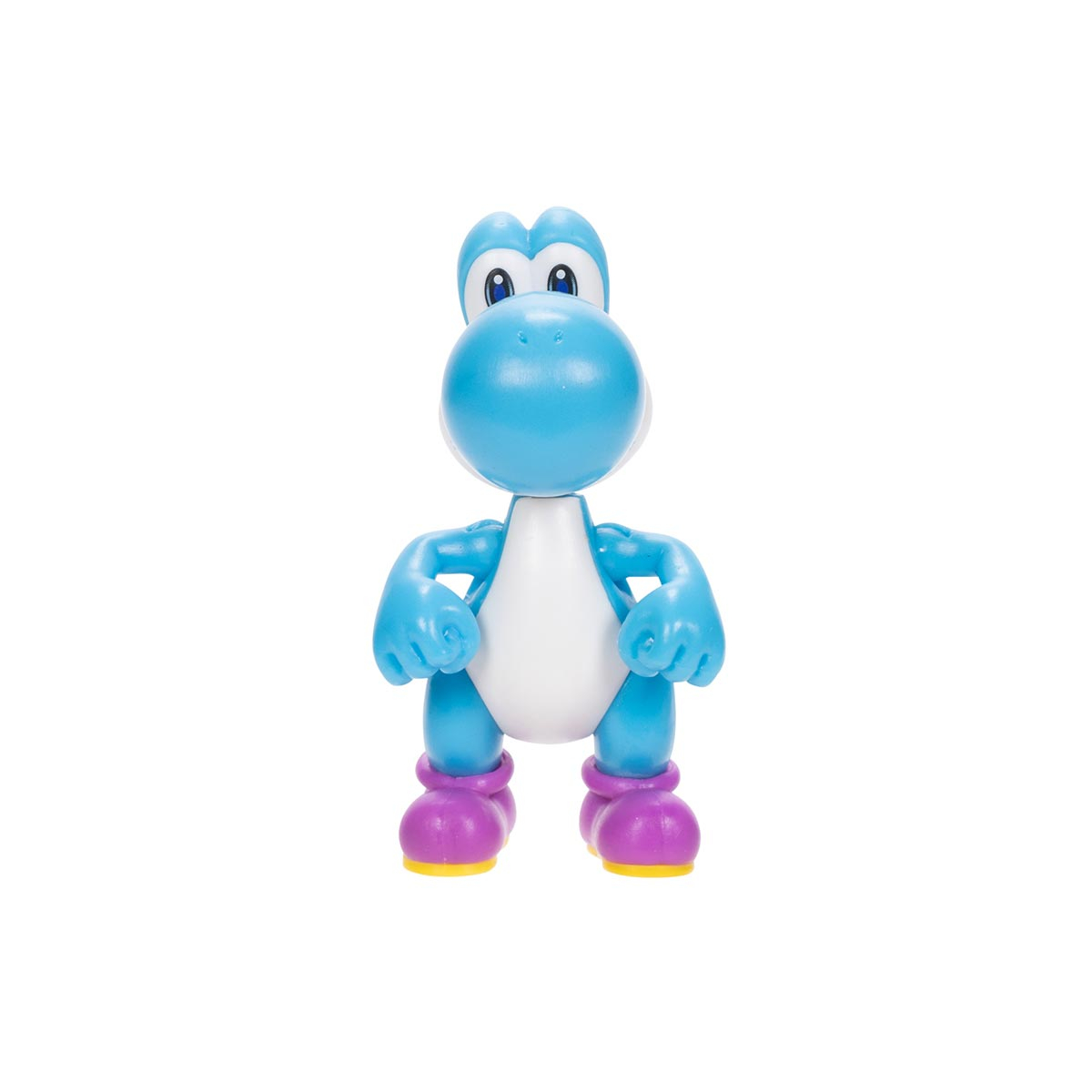Boneco Articulado Yoshi Azul Claro de 6cm - Super Mario