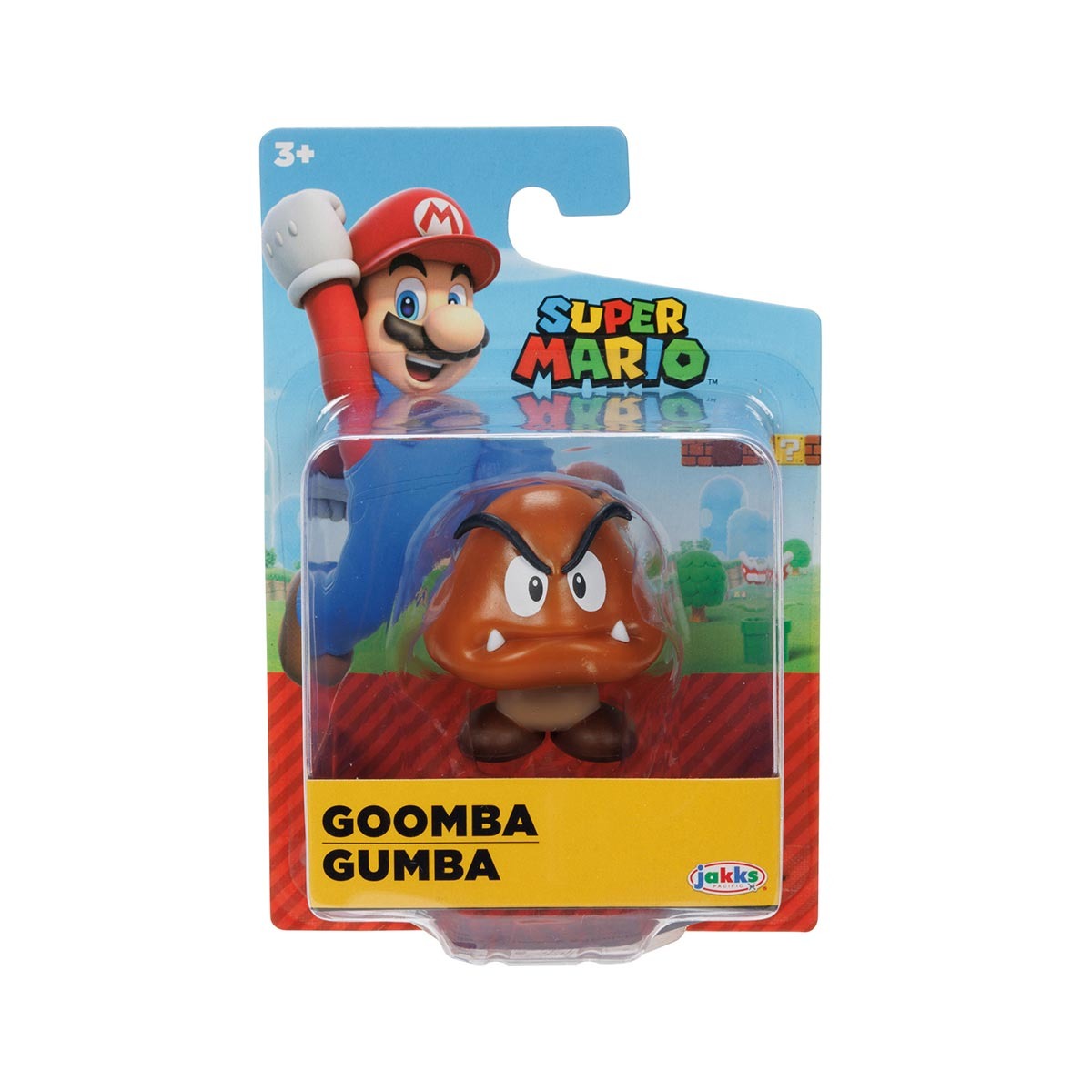 Boneco Articulado Goomba de 4cm - Super Mario