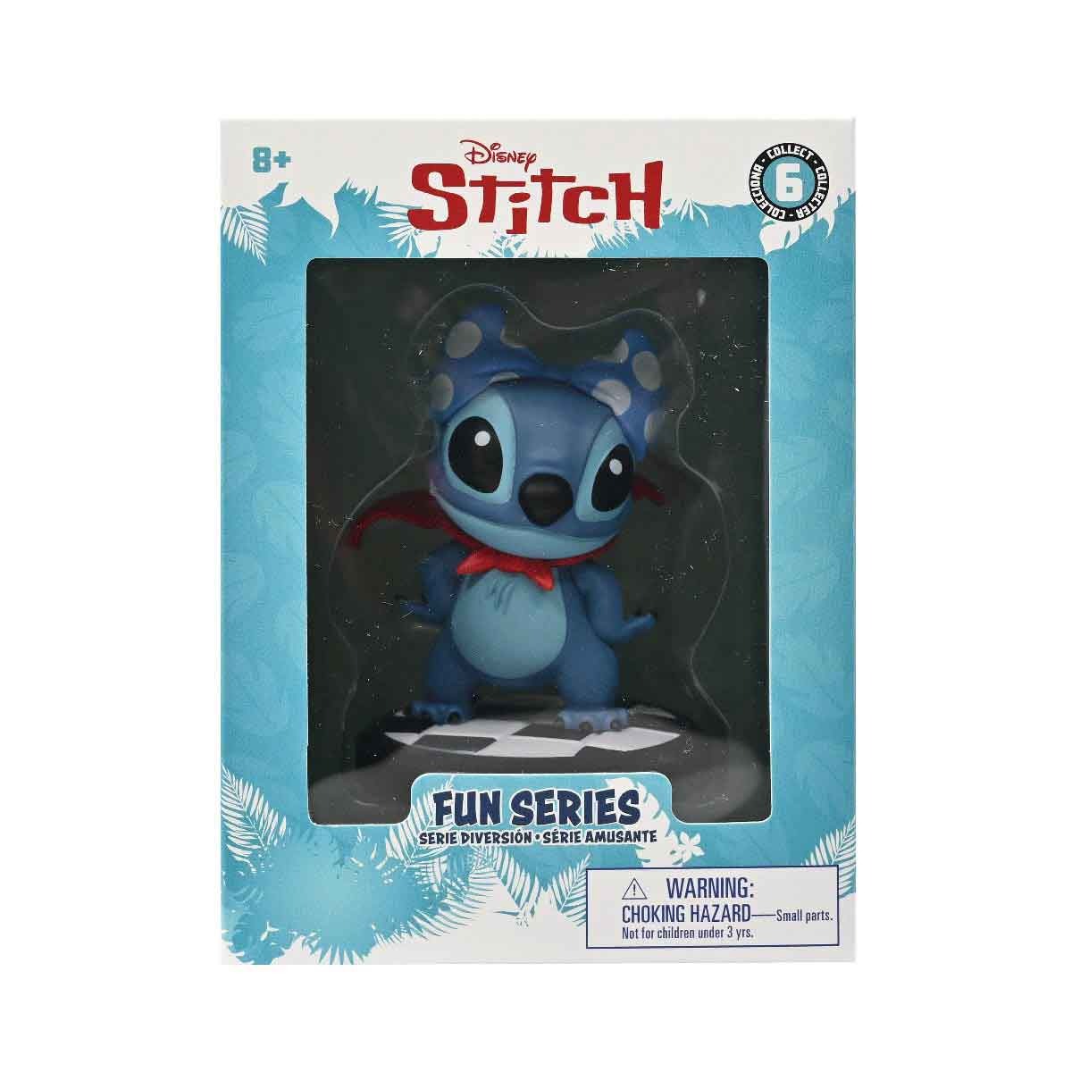 Boneco Stitch Super Herói De 7Cm - Yume Hero Box