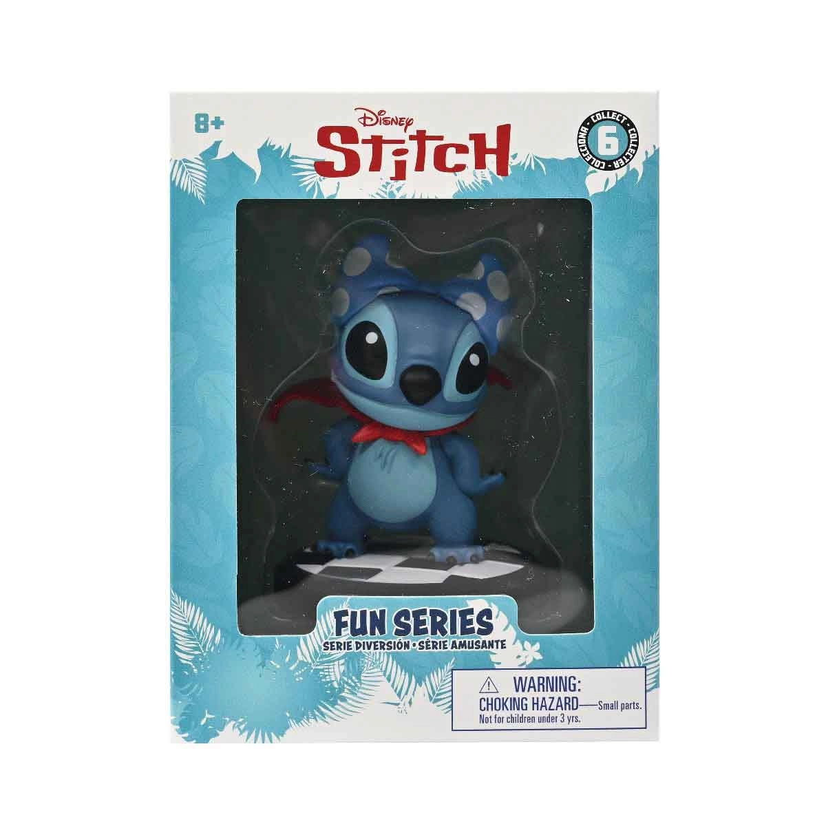Boneco Stitch Super Herói De 7Cm - Yume Hero Box