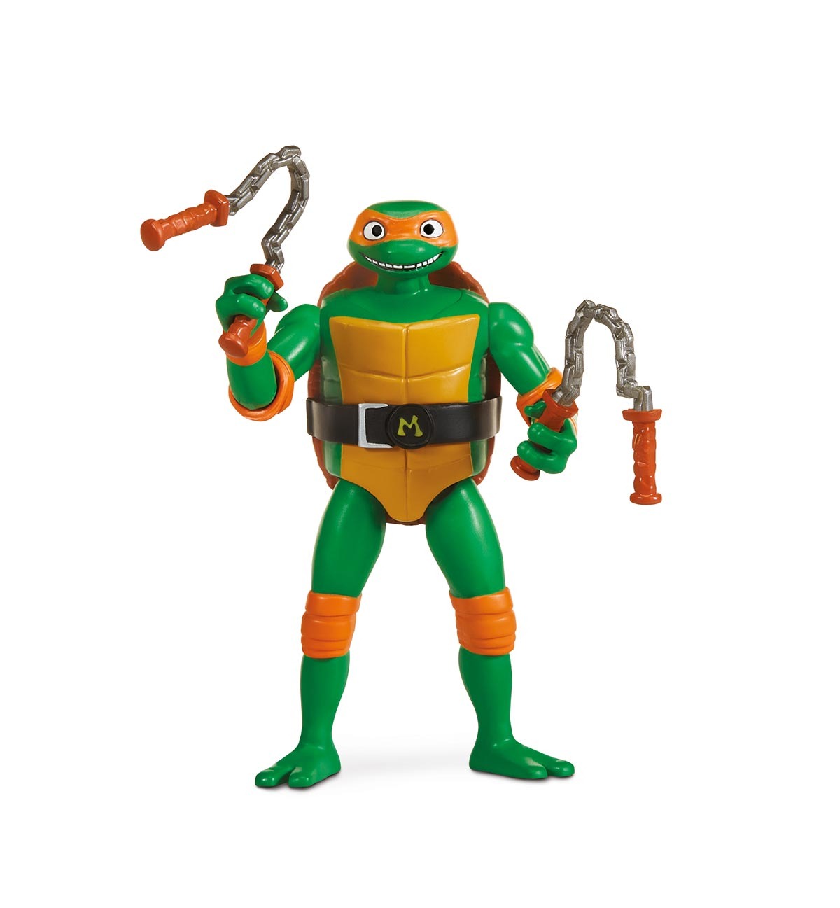 Boneco Michelangelo 10cm Cabeca Retratil As Tartarugas Ninja