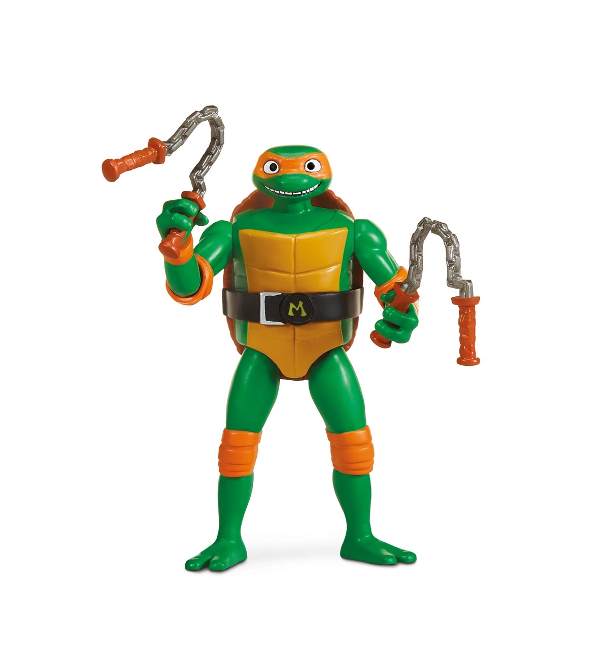 Boneco Michelangelo 10cm Cabeca Retratil As Tartarugas Ninja