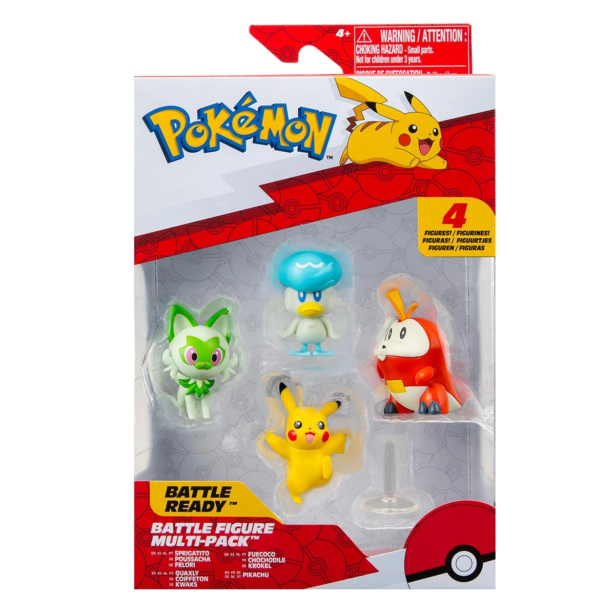 Pokemon - Multipack 4 Bonecos Geracao 9