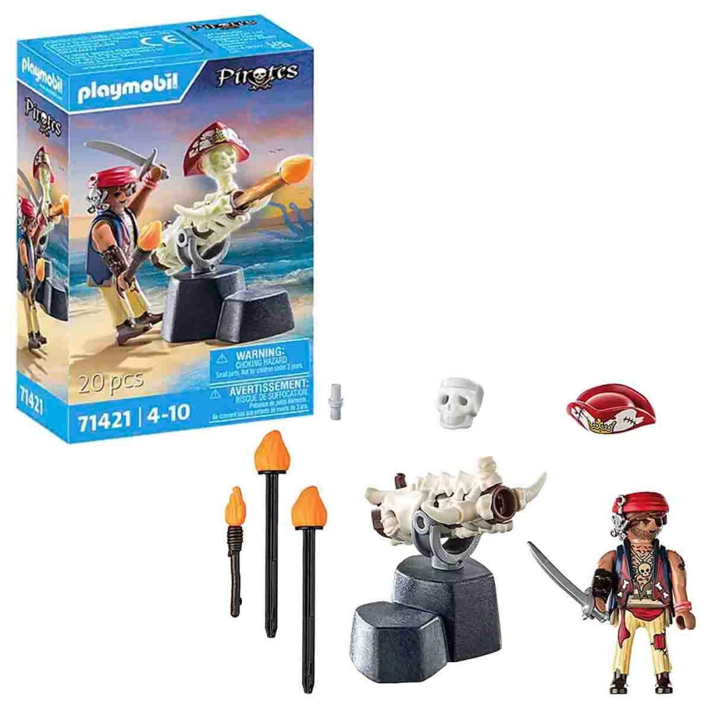 Canhao Master - Playmobil Pirates 71421 Canhao Master - Playmobil Pirates 71421
