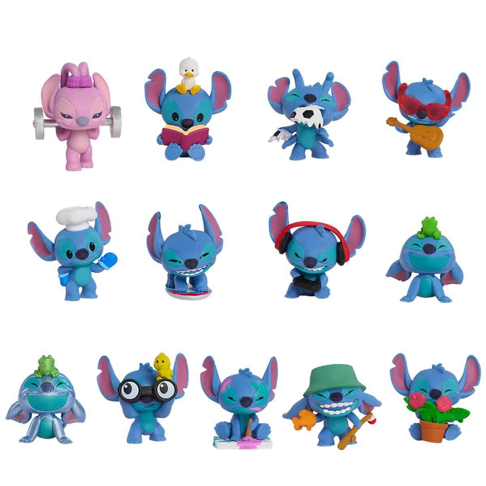 Capsula Abacaxi Com Mini Figura Surpresa Do Stitch - Stitch