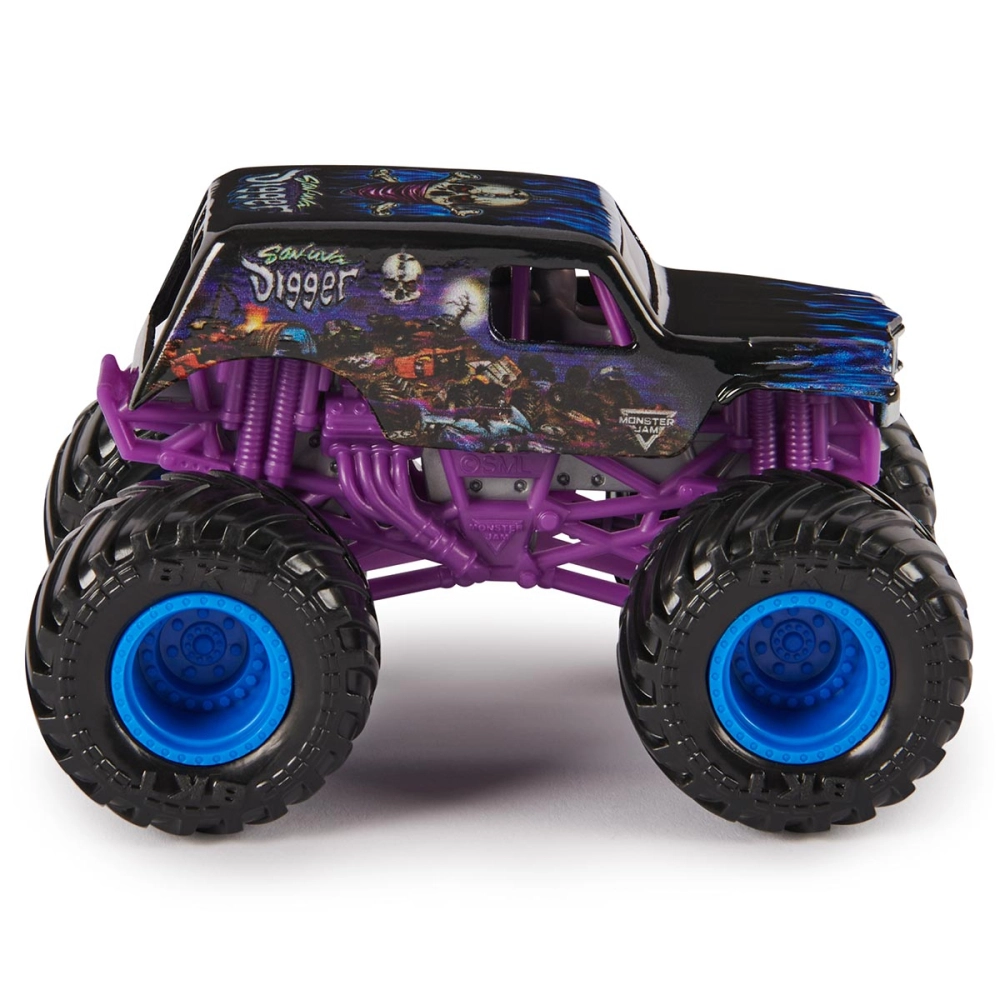 Carrinho Son Uva Digger Série 35 Escala 1:64 - Monster Jam Carrinho Son Uva Digger Série 35 Escala 1:64 - Monster Jam